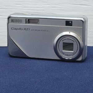 RICOH Caplio RZ1 4.0 MP Digital Camera 3X Optical Zoom Silver - No Charger